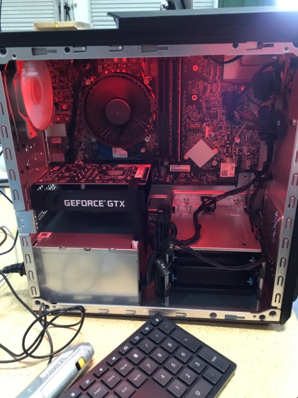 Photo 4 of Acer Nitro 50 N50-620-UA91 Gaming Desktop | 11th Gen Intel Core i5-11400F 6-Core Processor | NVIDIA GeForce GTX 1650 | 8GB DDR4 | 512GB NVMe M.2 SSD | Intel Wi-Fi 6 AX201 | Keyboard and Mouse
