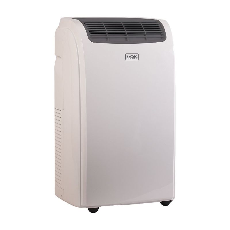 Photo 1 of Black & Decker 8,000 BTU/4,000 BTU (DOE) Portable Air Conditioner with Remote Control, White