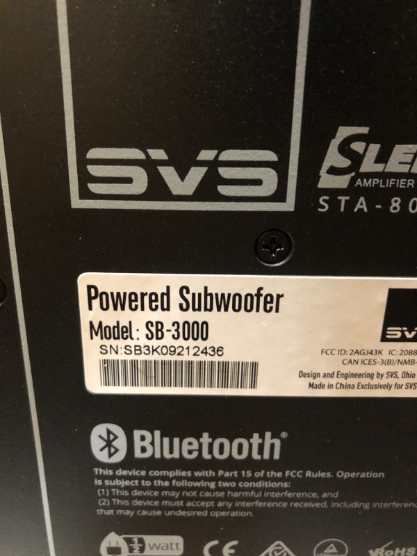 Photo 1 of SVS SB-3000 13" Subwoofer (Piano Gloss Black)
