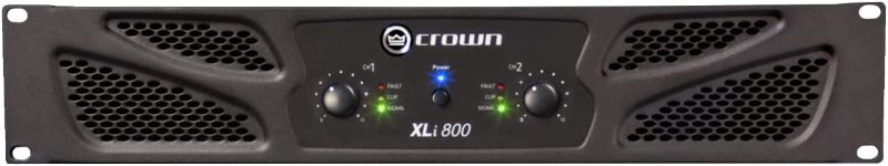 Photo 1 of Crown XLi1500 Two-channel, 450-Watt at 4? Power Amplifier
