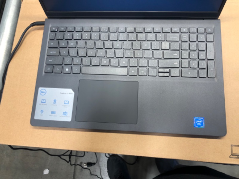 Photo 1 of  Dell Inspiron 3510 Laptop, 15.6" HD Display, Intel Celeron N4020 Processor, Webcam, WiFi, HDMI, Bluetooth, Black (4GB RAM | 128 GB hard drive )
