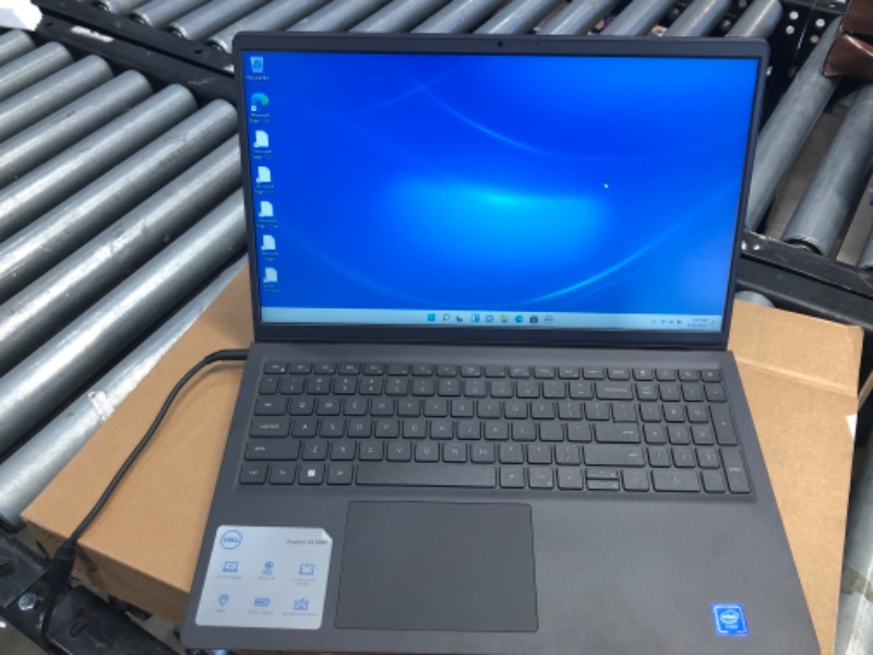 Photo 2 of  Dell Inspiron 3510 Laptop, 15.6" HD Display, Intel Celeron N4020 Processor, Webcam, WiFi, HDMI, Bluetooth, Black (4GB RAM | 128 GB hard drive )
