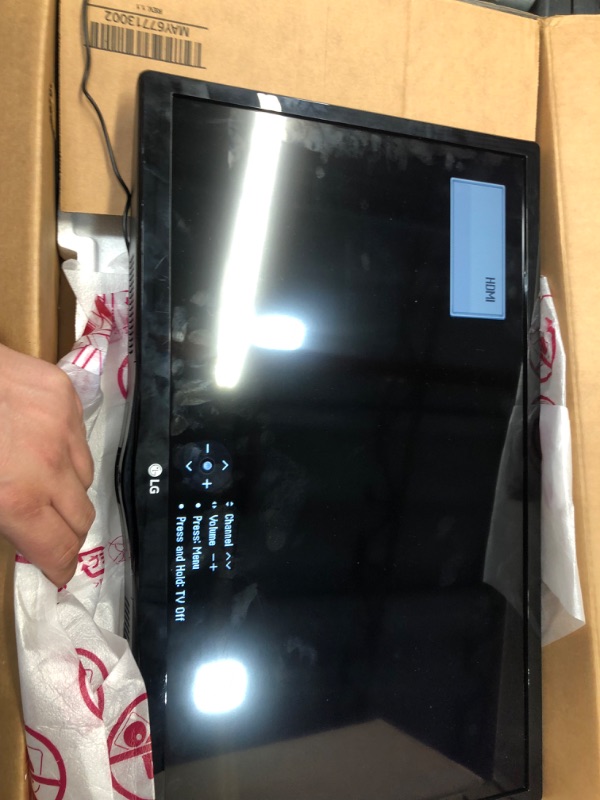 Photo 1 of LG LCD TV 24" 1080p Full HD Display, Triple XD Engine, HDMI, 60 Hz Refresh Rate, LED Backlighting. - Black
