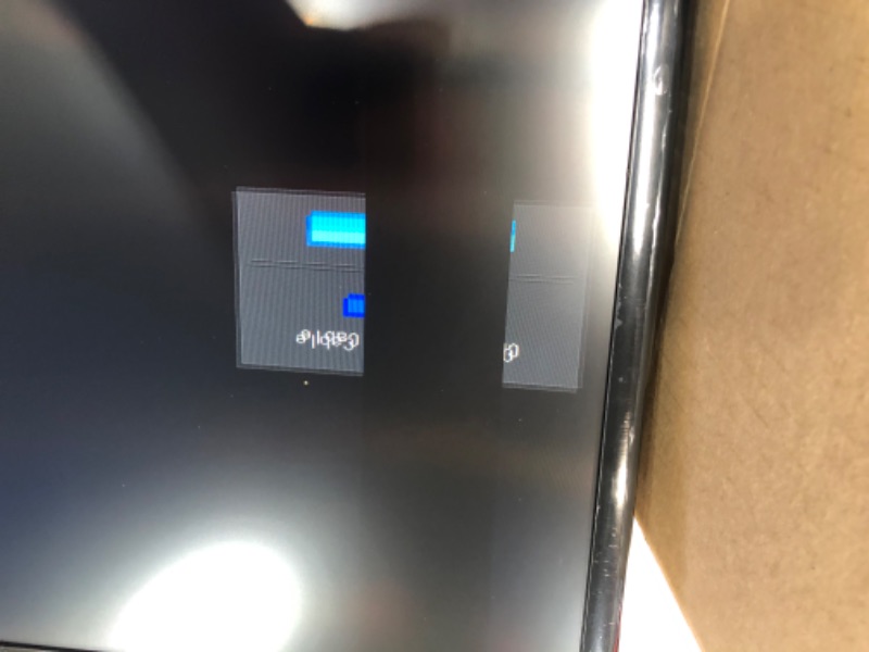 Photo 1 of PARTS ONLY DAMAGED PIXELS BLACK BAR ON THE LEFT SIDE OF THE SCREEN 
Samsung CF390 Series 27 inch FHD 1920x1080 Curved Desktop Monitor for Business, HDMI, VGA, VESA mountable,  (C27F390FHN), Black
