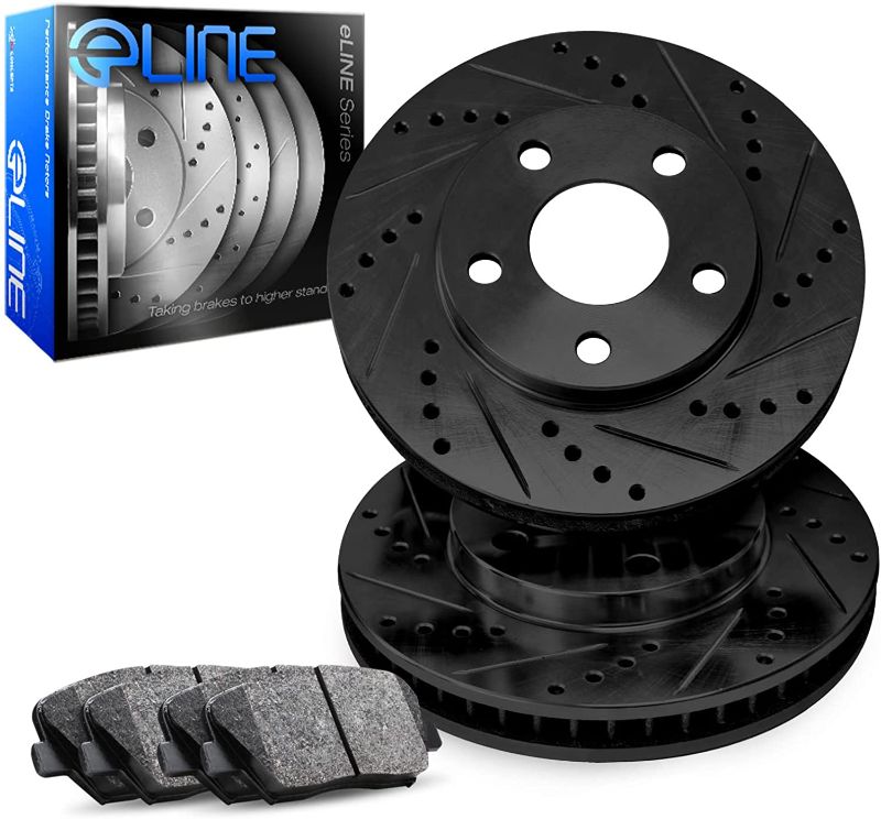 Photo 1 of **INCOMPLETE NO BRAKE PADS **R1 Concepts Front Brakes and Rotors Kit |Front Brake Pads| Brake Rotors and Pads| Optimum OEp Brake Pads and Rotors |Hardware and Sensor Kit - 1BC.63008.54
