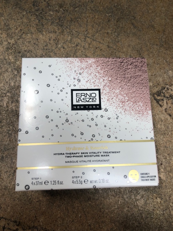 Photo 4 of Erno Laszlo Vitality Treatment Mask VTM – 4 Pack, Light Pink, unscented