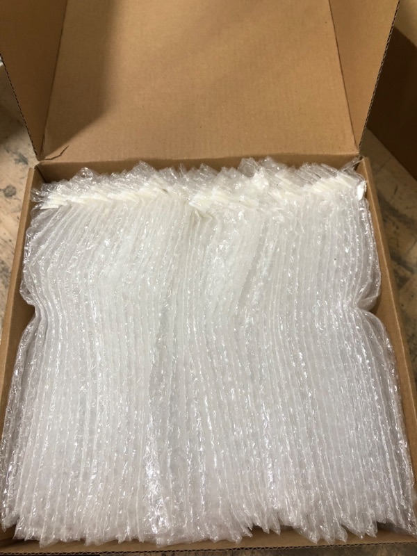 Photo 2 of 100Pack 6x8 Inch Bubble Out Bags Bubble Pouches Wrap Cushioning Packaging Bags, Double-Side Premium Small Bubble Out Pouch for Moving, Shipping, and Storage