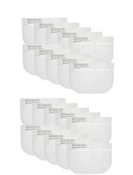 Photo 1 of Bundle of 4 
PEAKWILL 20pcs Full Face Shield,Protective Face Shield Anti Splash and Saliva Clear Film Protect Face and Eyes with Adjustable Band and Comfort Sponge