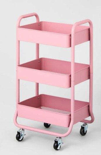 Photo 1 of 3 Tier Metal Utility Cart - Brightroom™

