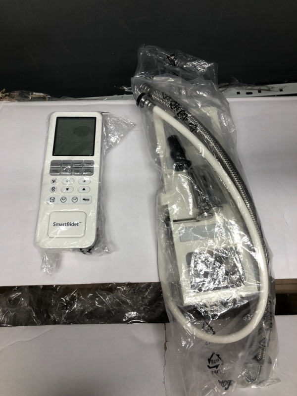 Photo 1 of SB-3000 Electric Bidet Toilet Seat with Unlimited Heated Water and LED Night Light for Elongated Toilets White - SmartBidet.
