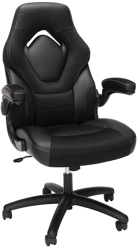 Photo 1 of OFM ESS Collection Racing Style Gaming Chair, High Back, Black
