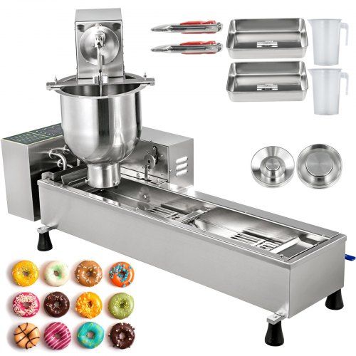 Photo 1 of Commercial Doughnut Maker Automatic Donut Maker Making Machine 3 Size Of Molds