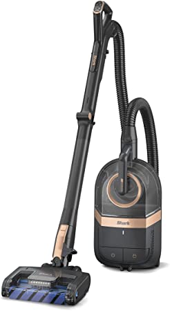 Photo 1 of PARTS ONLY DOES NOT POWER ON 
Shark CZ2001 Vertex Canister Vacuum, Bagless, Corded, with Self-Cleaning Brushroll & DuoClean PowerFins, HEPA Anti-Allergen Filter, MultiFLEX Technology, 2 Attachments & LED Headlights, Black & Copper