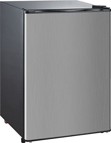 Photo 1 of PARTS ONLY (SEE NOTES ABOUT FUNCTIONALITY)
RCA-Igloo 4.5 Cubic Foot Fridge, Stainless Steel
