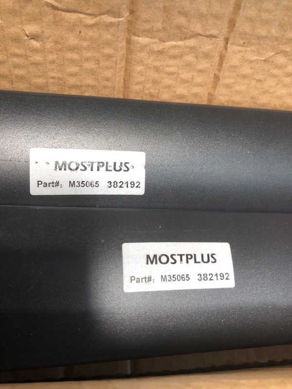 Photo 3 of ** MISSING THE ONE  END CAP AND MIGHT BE MISSING SOME HARDWARE **
MOSTPLUS Roof Rack Cross Bars Compatible with 2018 2019 2020 Honda Odyssey Cargo Racks Rooftop Luggage Canoe Kayak Carrier Rack
