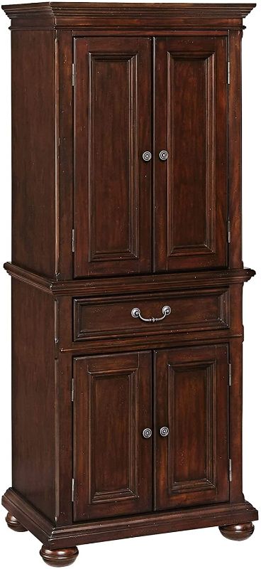 Photo 1 of ***BOX ONE OF TWO ONLY*** Colonial Classic Dark Cherry Pantry Cabinet by Home Styles
