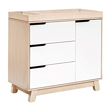 Photo 1 of Babyletto Hudson 3-Drawer Changer Dresser with Removable Changing Tray in Washed Natural and White, Greenguard Gold Certified
Product Dimensions	?39.4 x 19.3 x 36.7 inches