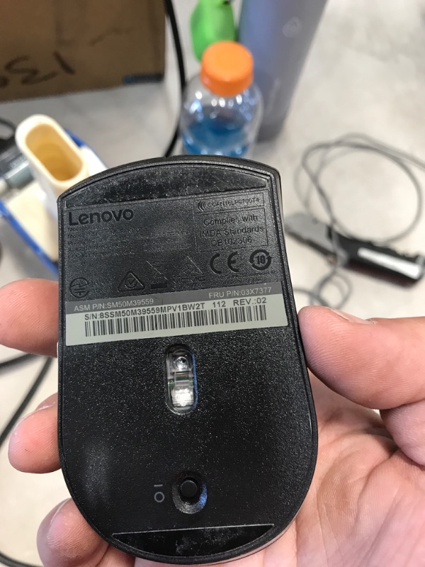 Photo 1 of Lenovo 4X30M39458 Combo Wl Keyboard Mice Wrls,Black