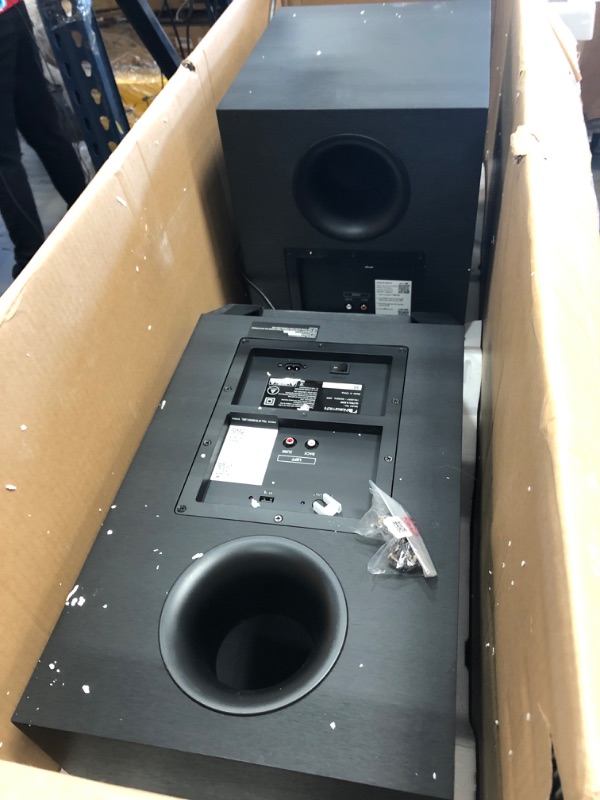 Photo 1 of *UNABLE TO TEST* Nakamichi Shockwafe Ultra 9.2.4 Channel 1000W Dolby Atmos/DTS:X Soundbar with Dual 10" Subwoofers (Wireless) & 4 Rear Surround Speakers. Enjoy Plug and Play Explosive Bass & High End Cinema Surround
