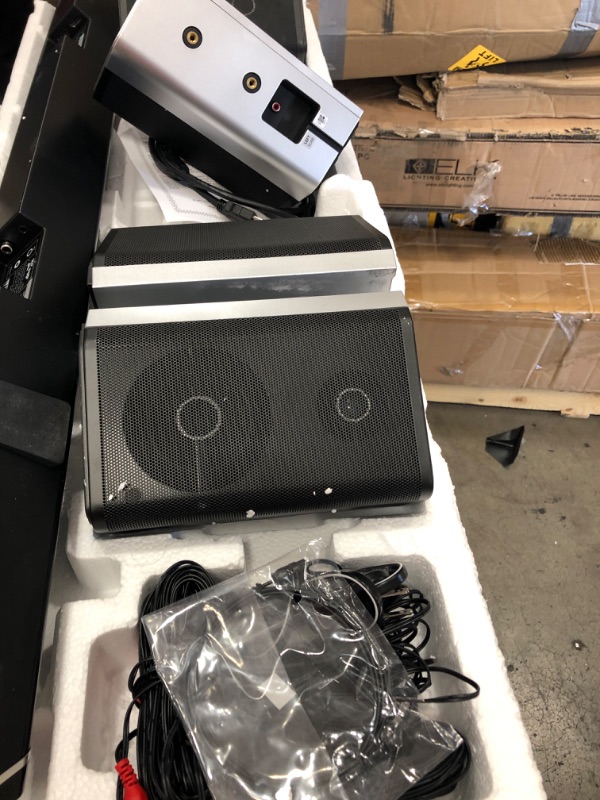 Photo 1 of *UNABLE TO TEST* Nakamichi Shockwafe Ultra 9.2.4 Channel 1000W Dolby Atmos/DTS:X Soundbar with Dual 10" Subwoofers (Wireless) & 4 Rear Surround Speakers. Enjoy Plug and Play Explosive Bass & High End Cinema Surround
