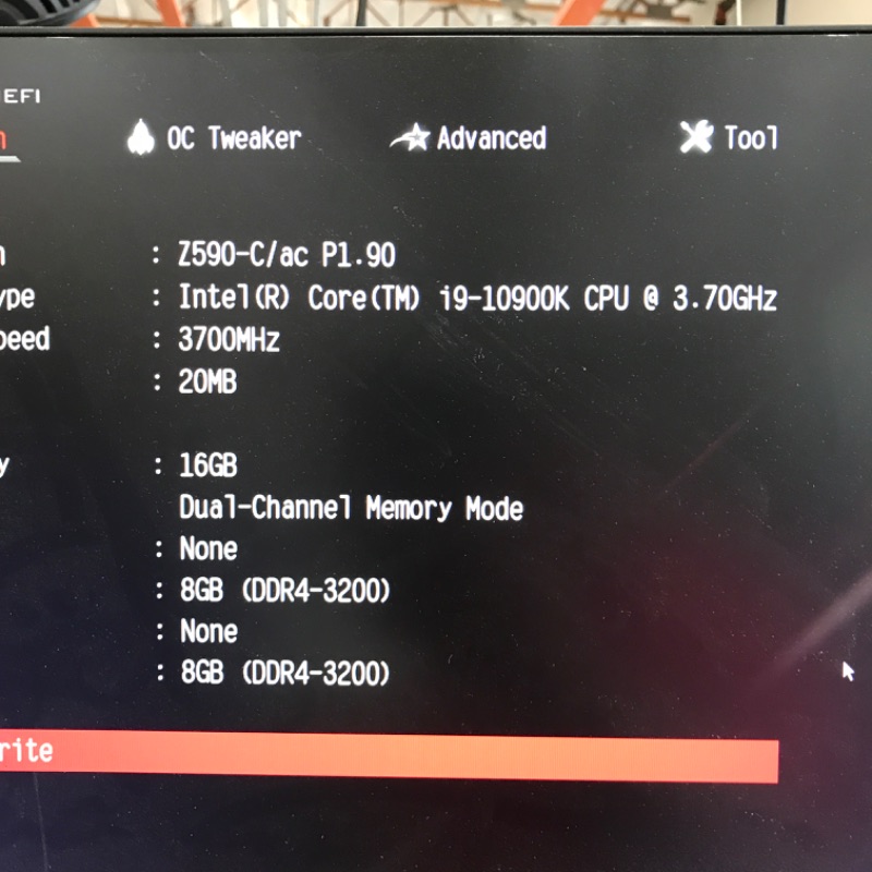 Photo 9 of **UNABLE TO RESET LOCKED WITH PIN NEEDS PROFFESINAL ATTENTION***Skytech Prism II Gaming PC Desktop – Intel Core i9 10900K 3.7 GHz, RTX 3080, 1TB NVME SSD, 16G DDR4 3200, 750W Gold PSU, 360mm AIO, AC Wi-Fi, Windows 10 Home 64-bit
