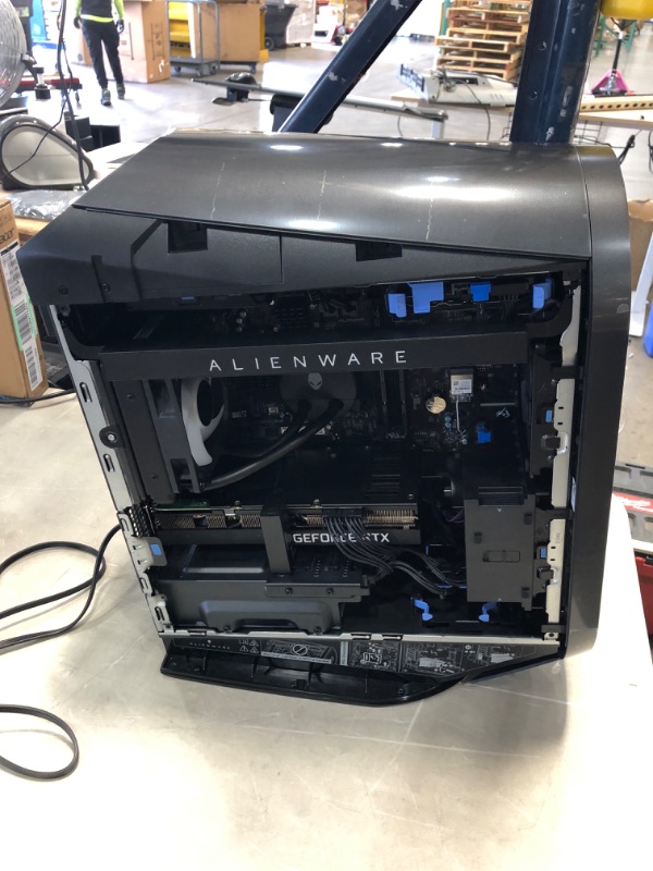 Photo 12 of Alienware Aurora R14 Liquid Cooled Gaming Desktop - AMD Ryzen 9 5900, 32GB 3466MHz RAM, 1TB SDD + 2TB HDD, NVIDIA GeForce RTX 3080 10GB GDDR6X Graphics, VR Ready, USB-C, Windows 11 Home – Black