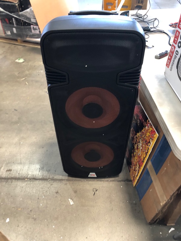 Photo 1 of QFX E-B3 Bluetooth Professional High-Power Speaker (2021 Model), Party led
