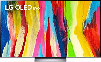 Photo 1 of LG 65-Inch Class OLED evo C2 Series Alexa Built-in 4K Smart TV (3840 x 2160), 120Hz Refresh Rate, AI-Powered 4K, Dolby Cinema, WiSA Ready, Cloud Gaming (OLED65C2PUA, 2022)