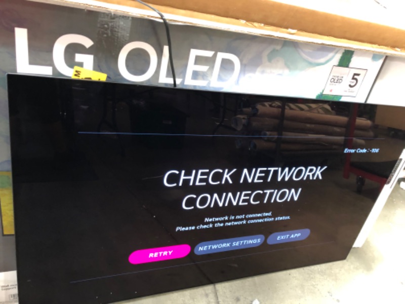 Photo 2 of LG OLED G1 Series 65” Alexa Built-in 4k Smart OLED evo TV (3840 x 2160), Gallery Design, 120Hz Refresh Rate, AI-Powered 4K, Dolby Cinema, WiSA Ready (OLED65G1PUA, 2021)