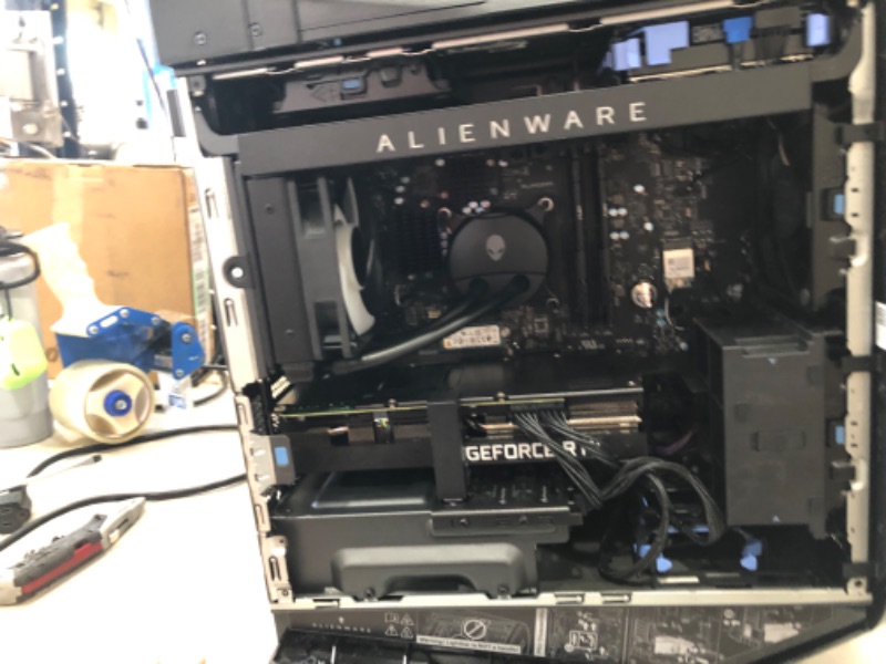 Photo 20 of Alienware Aurora R14 Liquid Cooled Gaming Desktop - AMD Ryzen 9 5900, 32GB 3466MHz RAM, 1TB SDD + 2TB HDD, NVIDIA GeForce RTX 3080 10GB GDDR6X Graphics, VR Ready, USB-C, Windows 11 Home – Black