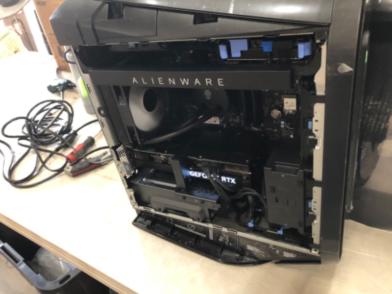 Photo 10 of Alienware Aurora R14 Liquid Cooled Gaming Desktop - AMD Ryzen 9 5900, 32GB 3466MHz RAM, 1TB SDD + 2TB HDD, NVIDIA GeForce RTX 3080 10GB GDDR6X Graphics, VR Ready, USB-C, Windows 11 Home – Black