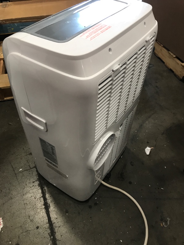 Photo 6 of BLACK+DECKER 8,000 BTU DOE (14,000 BTU ASHRAE) Portable Air Conditioner with Remote Control, White