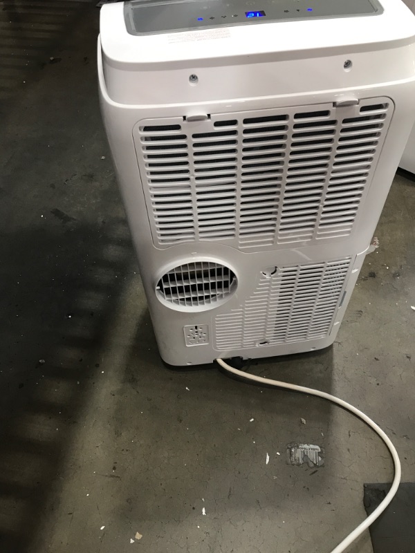 Photo 5 of BLACK+DECKER 8,000 BTU DOE (14,000 BTU ASHRAE) Portable Air Conditioner with Remote Control, White