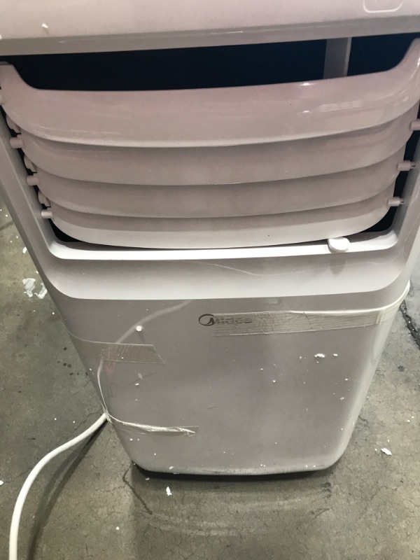 Photo 5 of Midea 8,000 BTU ASHRAE (5,300 BTU SACC) Portable Air Conditioner, Cools up to 175 Sq. Ft., Works as Dehumidifier & Fan, Remote Control & Window Kit...
