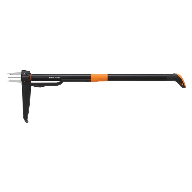 Photo 1 of **DAMAGED** Fiskars 339950-1001 39 in. Deluxe 4-Claw Stand-up Weeder
