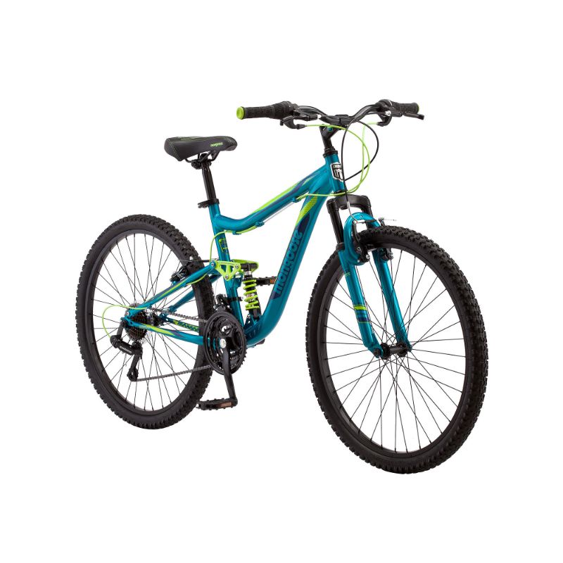 Photo 1 of Mongoose Status 2.2 Bicycle-Color: Teal Size: 26 in. Style: Women S Full/Susp
