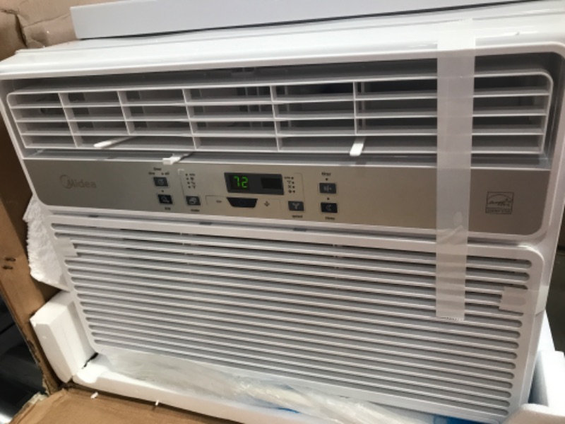 Photo 2 of Midea 12,000 BTU EasyCool Window Air Conditioner, Dehumidifier and Fan - Cool, Circulate and Dehumidify up to 550 Sq. Ft., Reusable Filter, Remote Control
