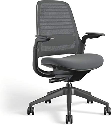 Photo 1 of **PARTS ONLY* MISSING PARTS* Steelcase Series 1 Work Chair Office Chair - Graphite
