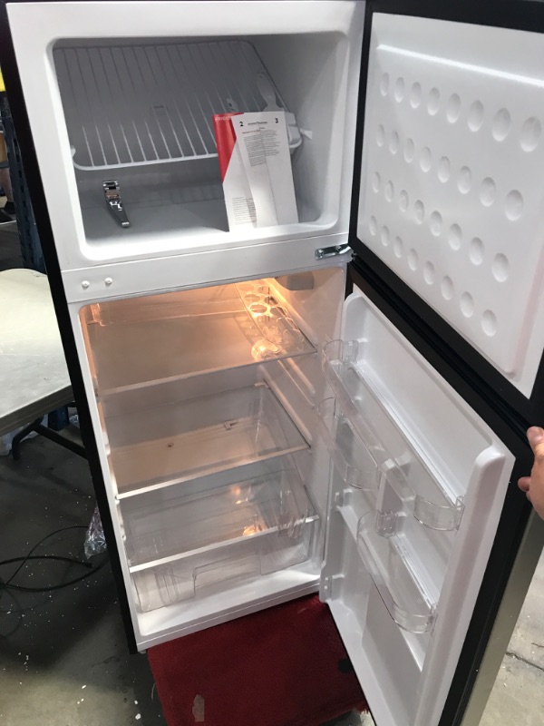 Photo 6 of ***PARTS ONLY*** Frigidaire EFR751, 2 Door Apartment Size Refrigerator with Freezer, 7.2 cu ft, Platinum Series, Stainless Steel, 7.5
