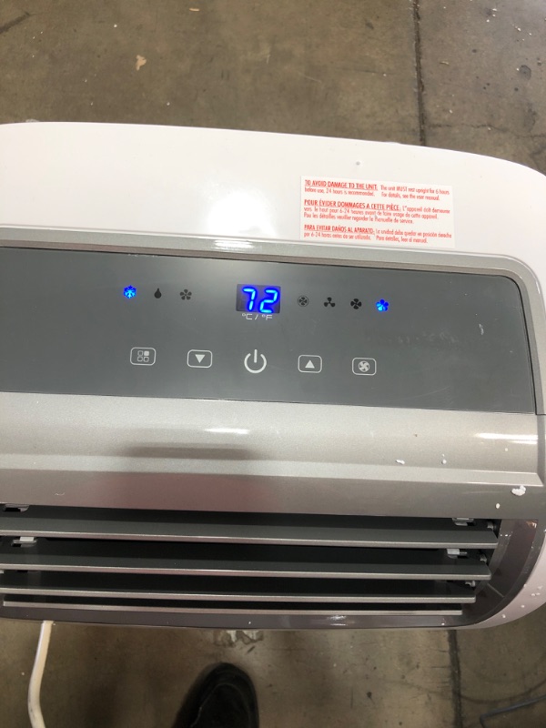 Photo 3 of ***PARTS ONLY*** BLACK+DECKER BPACT12WT Large Spaces Portable Air Conditioner, 12,000 BTU, White
