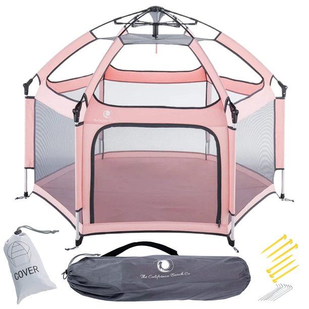 Photo 1 of California Beach Co
POP 'N GO Baby Playpen - Portable, Pack & Carry Play Yard for Baby and Kids, Pink