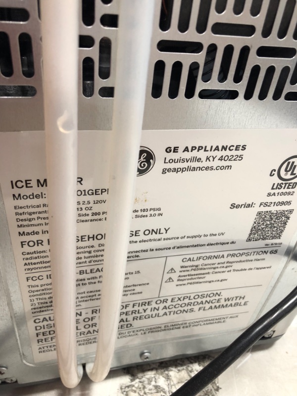 Photo 6 of **MINOR DAMAGE** GE Profile Opal | Countertop Nugget Ice Maker
