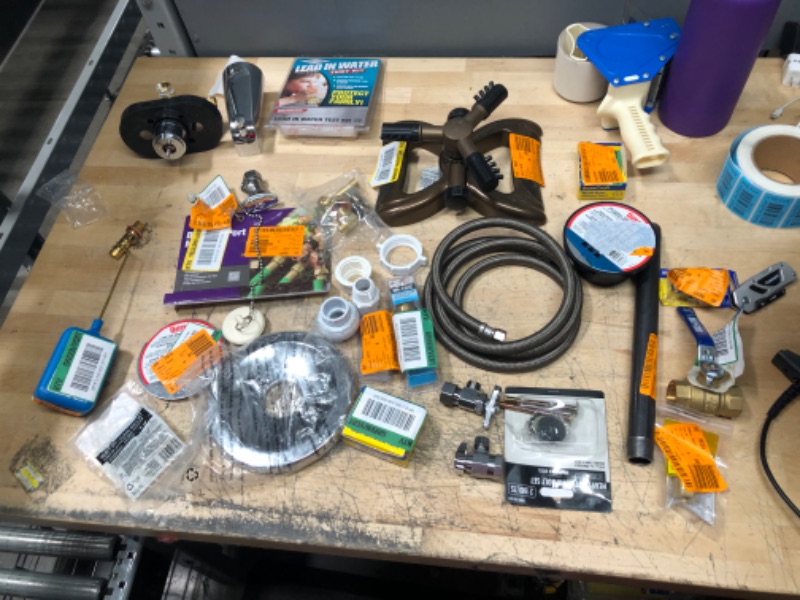 Photo 1 of  - Bundle of Assorted Plumbing Items 
