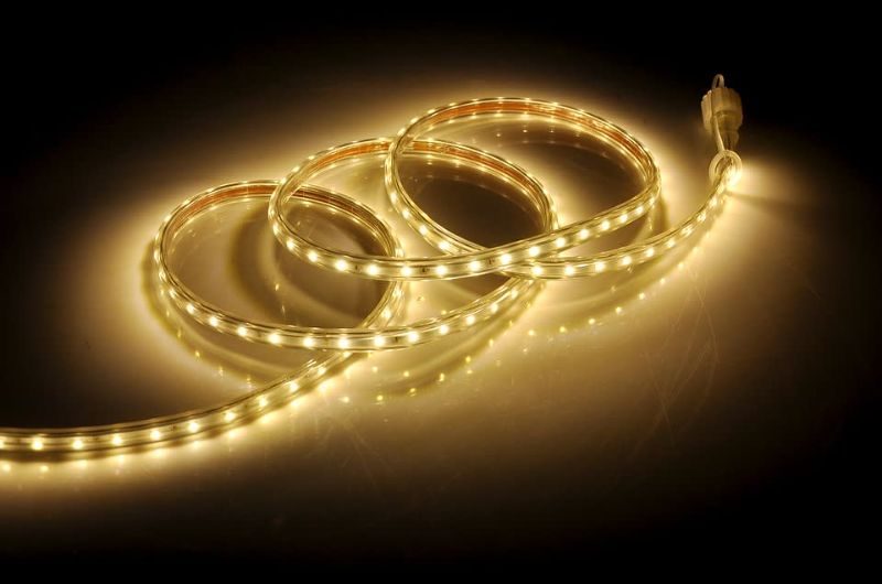 Photo 1 of 16FT SOFT WHITE LED LIGHT STRIP (2 8FT STRANDS)