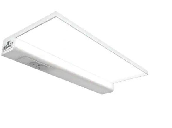 Photo 1 of 14.5 in. (Fits 18 in. Cabinet) Direct Wire Integrated LED White Linkable Onesync Under Cabinet Light Color Changing CCT
