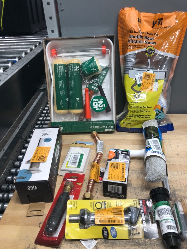Photo 1 of  Bundle Of assorted  home , Electrical &  plumbing items (11 items)
