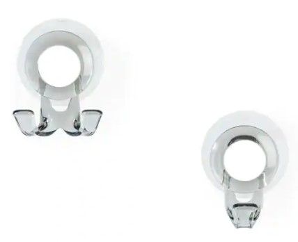 Photo 1 of ***3 pack*** Better Living Impress Suction 2-Robe Hook Set
