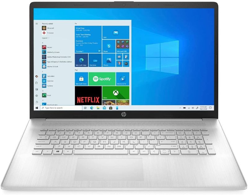 Photo 1 of HP
HP - 17.3" Laptop - Intel Core i3 - 8GB Memory - 256GB SSD - Natural Silver