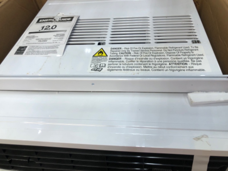 Photo 3 of **PARTS ONLY** DAMAGED** DOESNT FUNCTION* Frigidaire Window-Mounted Room Air Conditioner, 6,000 BTU, in White
