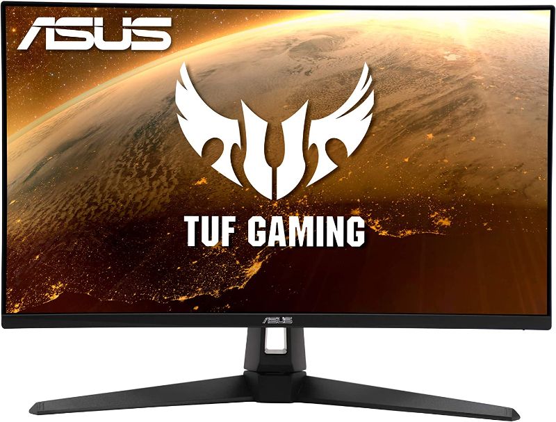 Photo 1 of ASUS TUF Gaming 27" 2K HDR Monitor (VG27AQ1A) - QHD (2560 x 1440), IPS, 170Hz (Supports 144Hz), 1ms, Extreme Low Motion Blur, Speaker, G-SYNC Compatible, VESA Mountable, DisplayPort, HDMI
